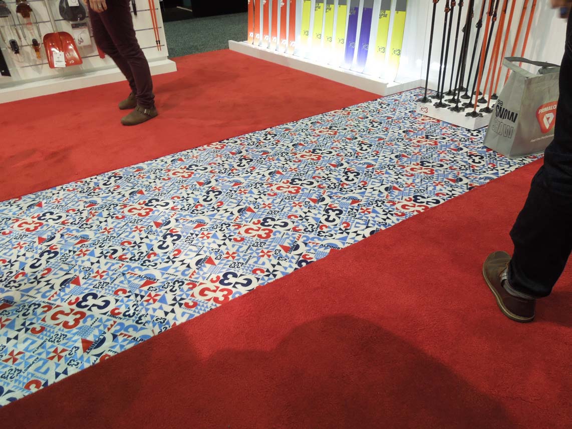 The climbing skin carpet