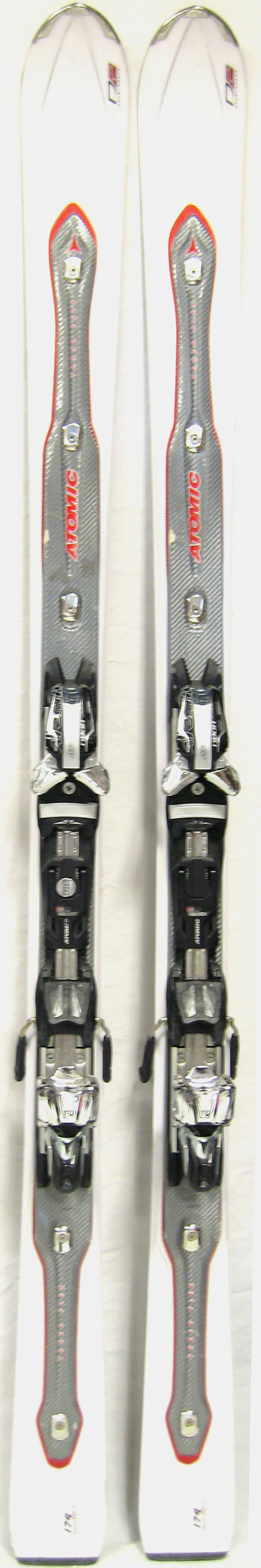 Topsheets of 2010 Atomic D2 VF 82 Select Skis For Sale