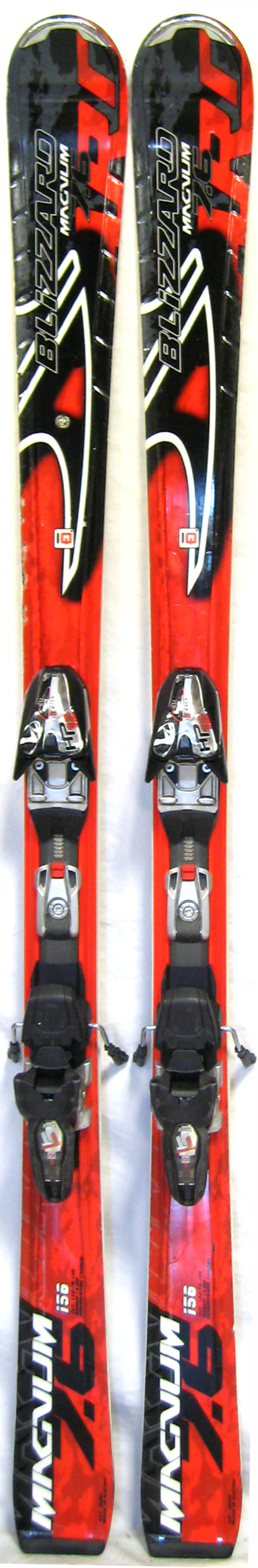 Topsheets of 2010 Blizzard Magnum 7.6 IQ Skis For Sale