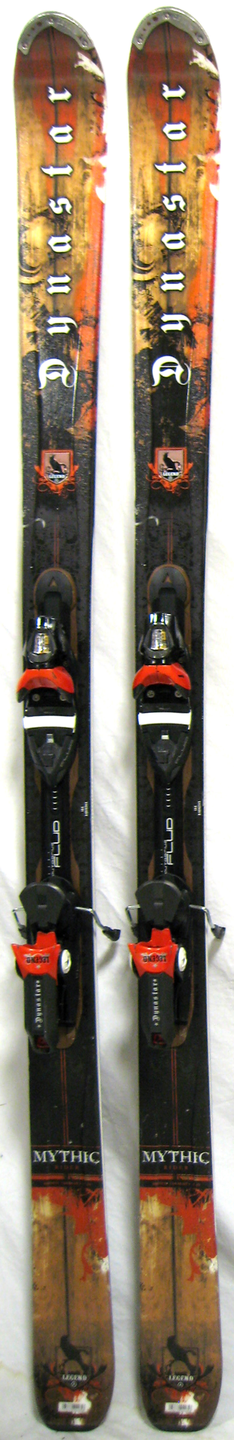 Topsheets of 2010 Dynastar Legend Mythic Rider Skis For Sale