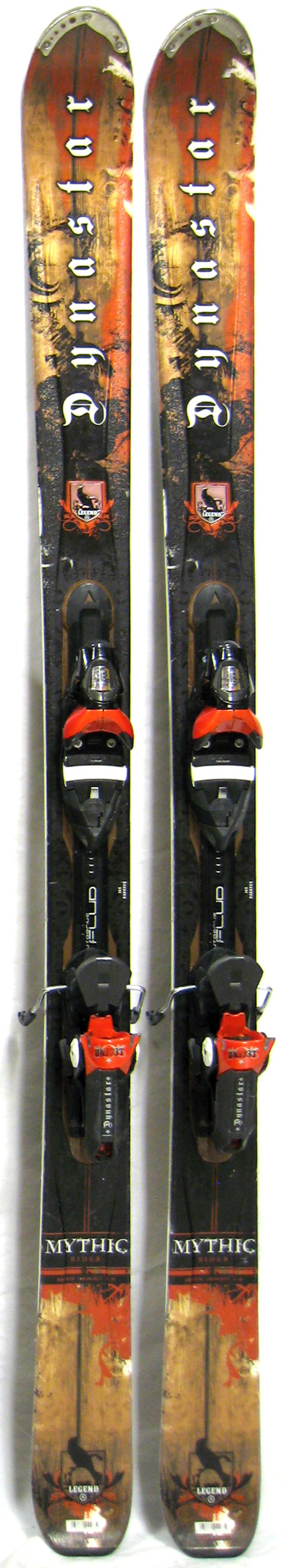 Topsheets of 2010 Dynastar Legend Mythic Rider Skis For Sale