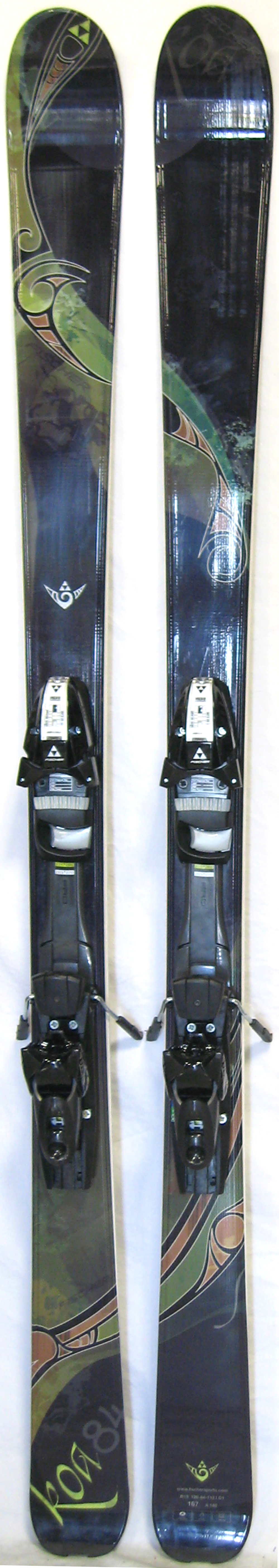 Topsheets of 2011 Fischer Koa 84 Skis For Sale