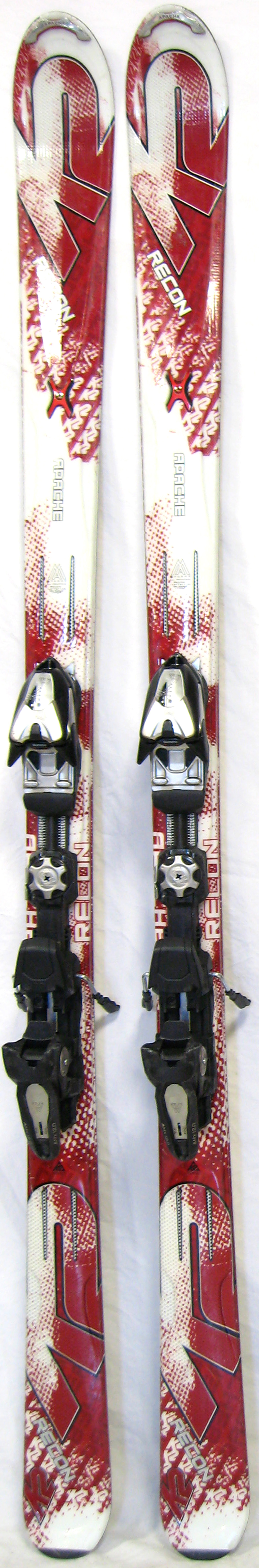 Topsheets of 2010 K2 Apache Recon Skis For Sale