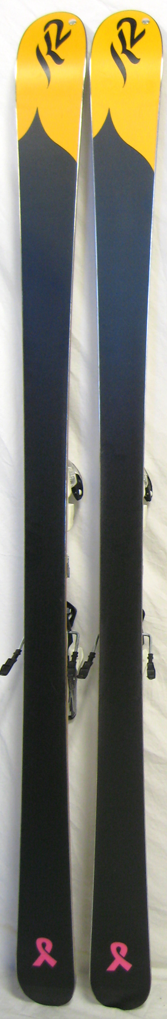 Bases of 2010 K2 Burnin Luv Skis For Sale