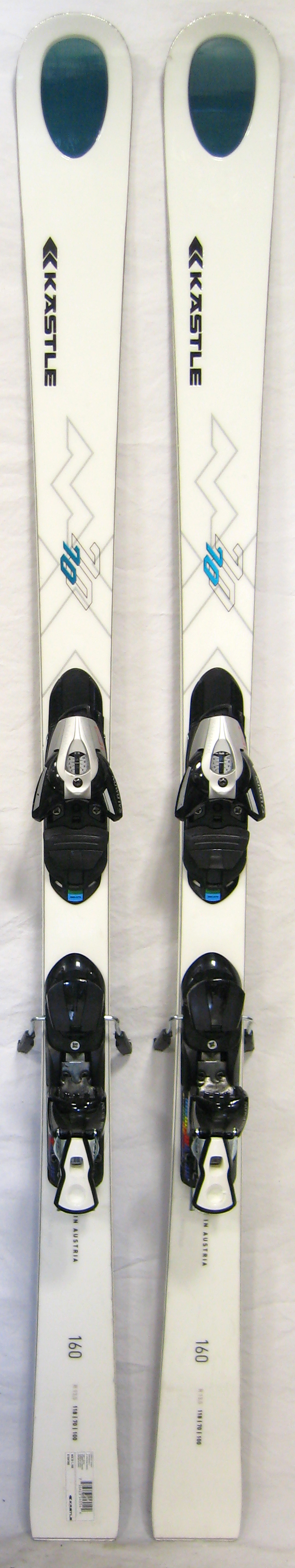 Topsheets of 2010 Kastle MX70 Skis For Sale