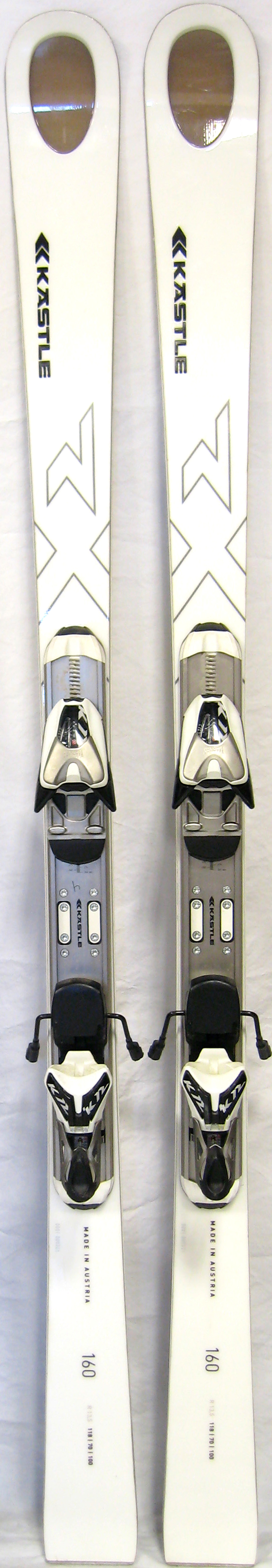 Topsheets of 2010 Kastle RX Skis For Sale
