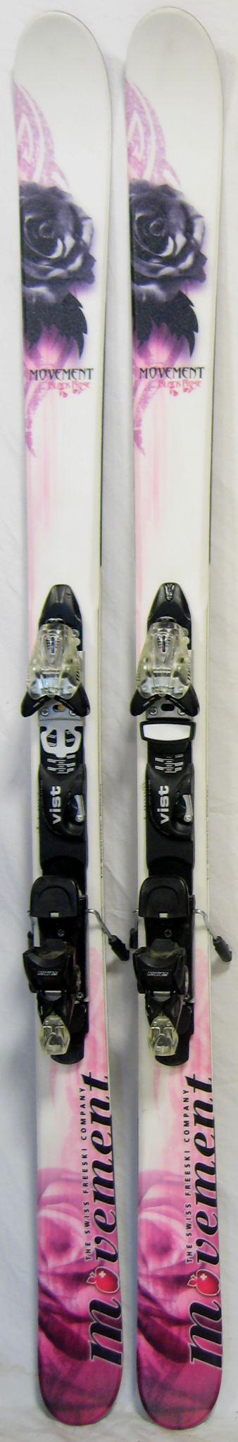 Topsheets of 2008 Movement Black Rose Skis For Sale