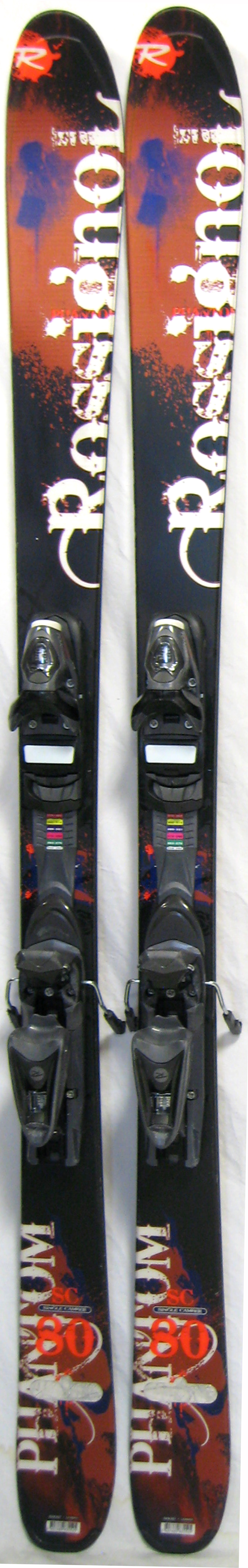 Topsheets of 2010 Rossignol Phantom SC 80 Skis For Sale