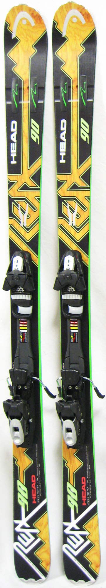 Topsheets of 2012 Head i.Peak 90 FLR Skis For Sale