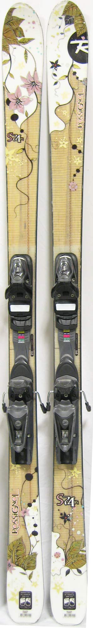 Topsheets of 2011 Rossignol S74w Skis For Sale