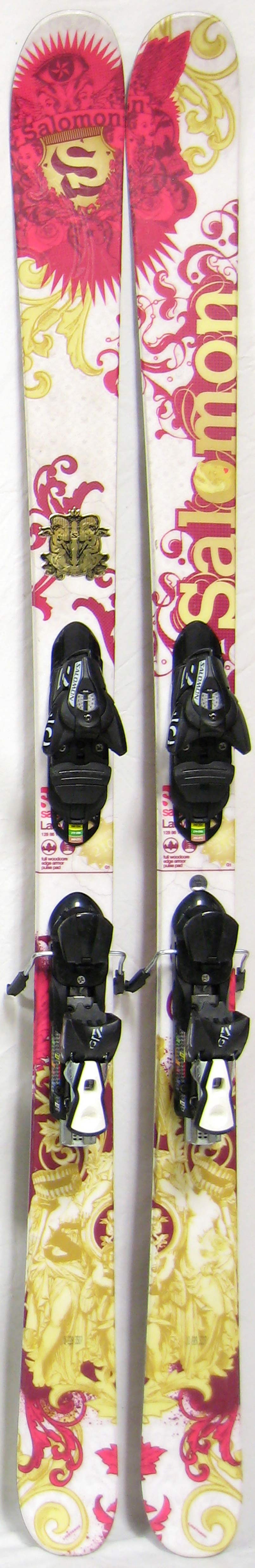 Topsheets of 2011 Salomon Lady Skis For Sale