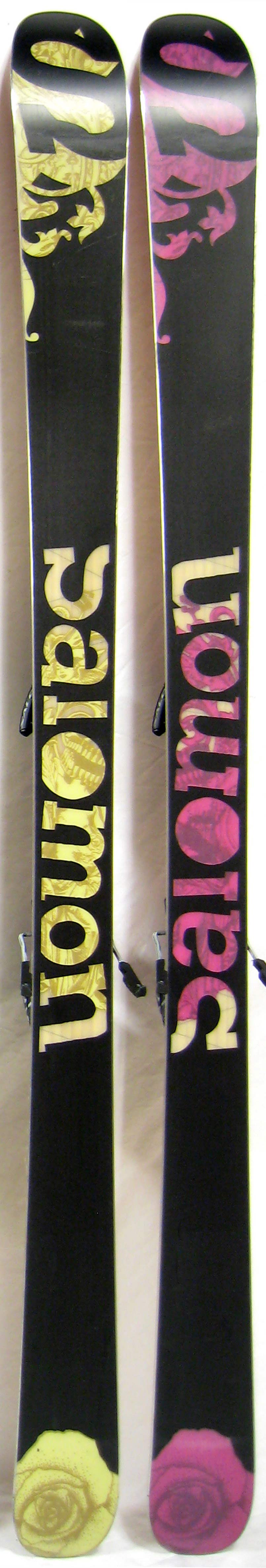 Bases of 2011 Salomon Lady Skis For Sale