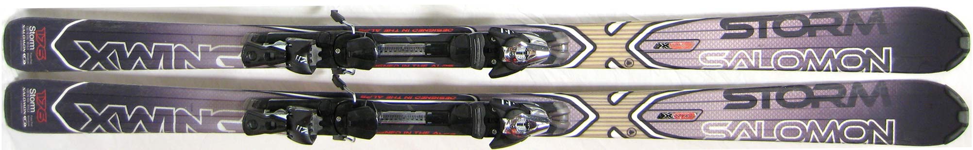 Topsheets of 2011 Salomon X Wing Storm Skis For Sale
