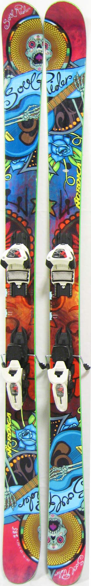 Topsheets of 2012 Nordica Soul Rider Skis For Sale