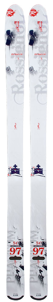 Topsheets of 2010 Rossignol Phantom SC 97 Skis For Sale
