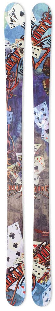 Topsheets of 2012 Nordica Dead Money Skis For Sale