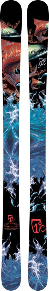 Topsheets of 2012 Icelantic Pilgrim Skis For Sale