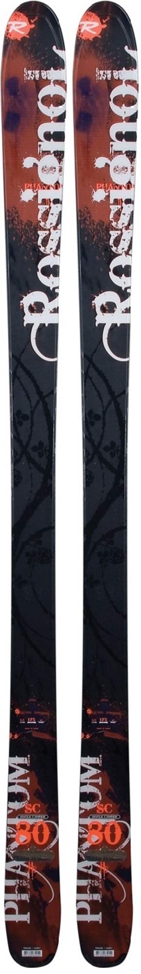 Topsheets of 2010 Rossignol Phantom SC 80 Skis For Sale