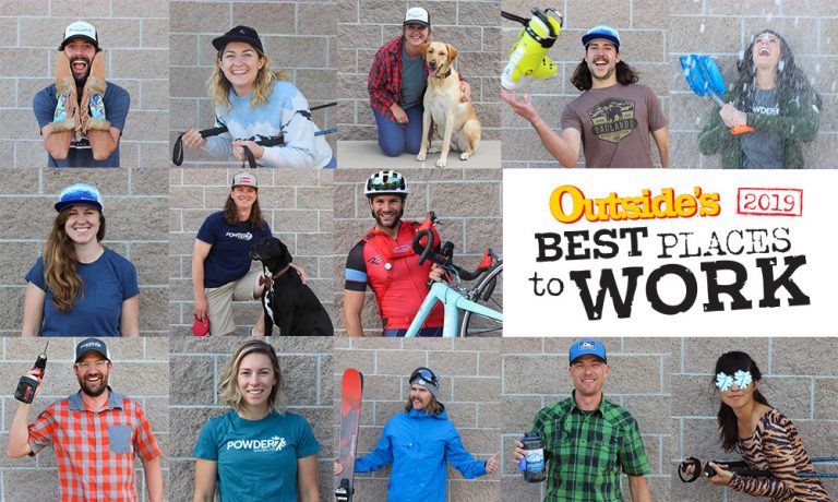Image showcasing Powder7 Named One of Outside Magazine's Best Places to Work in 2019