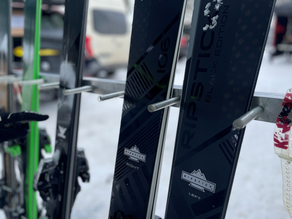 elan ripstick black edition skis 2024