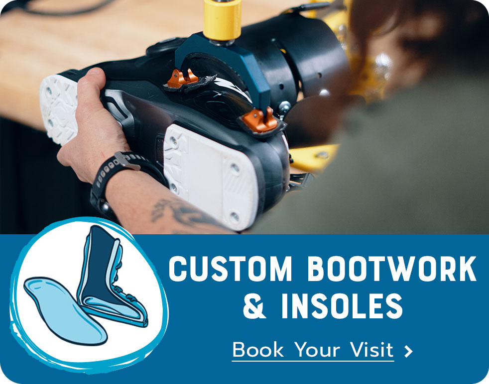 Book your custom bootfitting appointment here