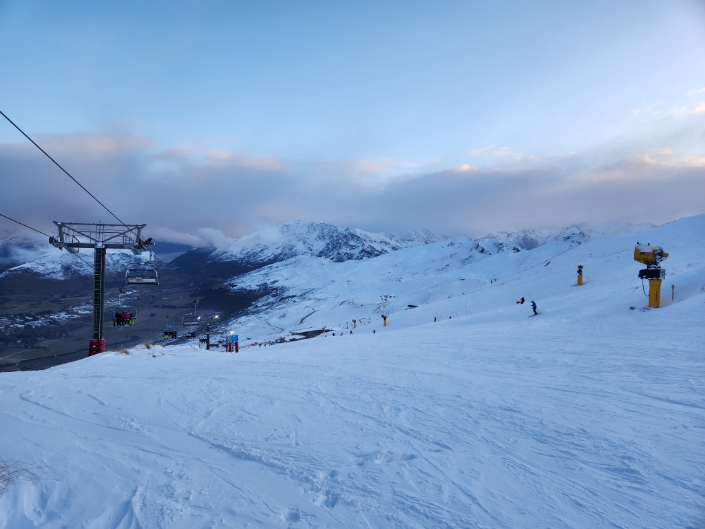 coronet peak resort offers night skiing, which is a great alternative for skiing on a budget