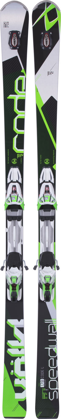 Volkl 2017 Code Speedwall L UVO Skis w/rMotion2 12.0 Bindings NEW 164cm 