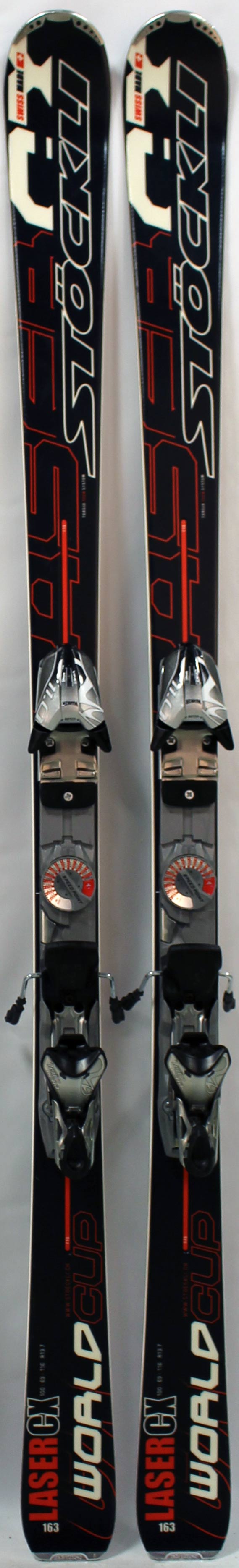 2012, Stockli, Laser CX Skis with Marker Speedpoint M11.0 Bindings Used  Demo Skis 163cm