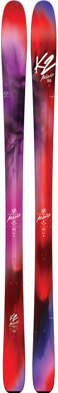 K2 AlLUVit 88 Women's Skis - Powder7