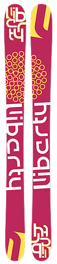 2017 Liberty Envy 167cm Skis - Powder7
