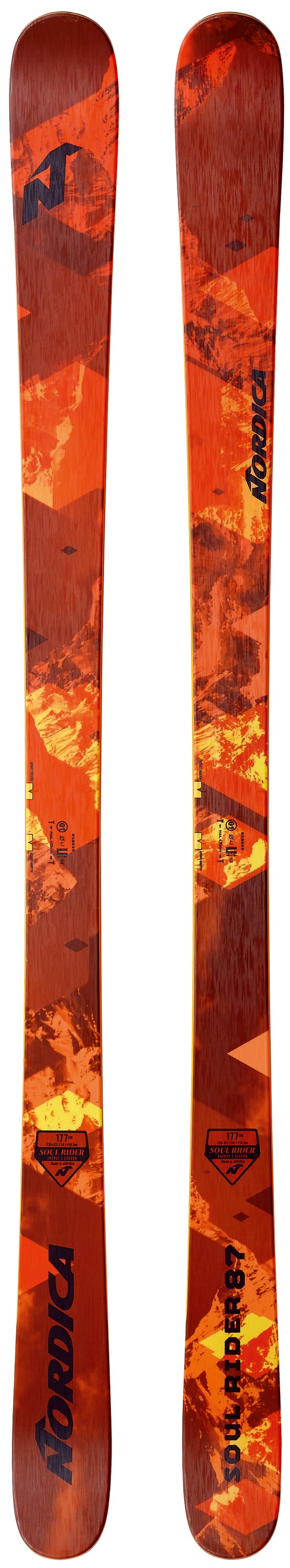 2018 Nordica Soul Rider 87 177cm Skis - Powder7