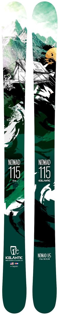 2018 Icelantic<br>Nomad 115 Graphics