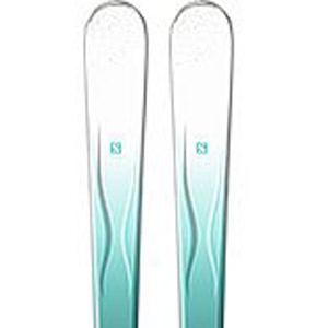 salomon constellation kiana skis blue these skis promise to keep up with your adventurous spirit Used Salomon KIANA Womens Downhill