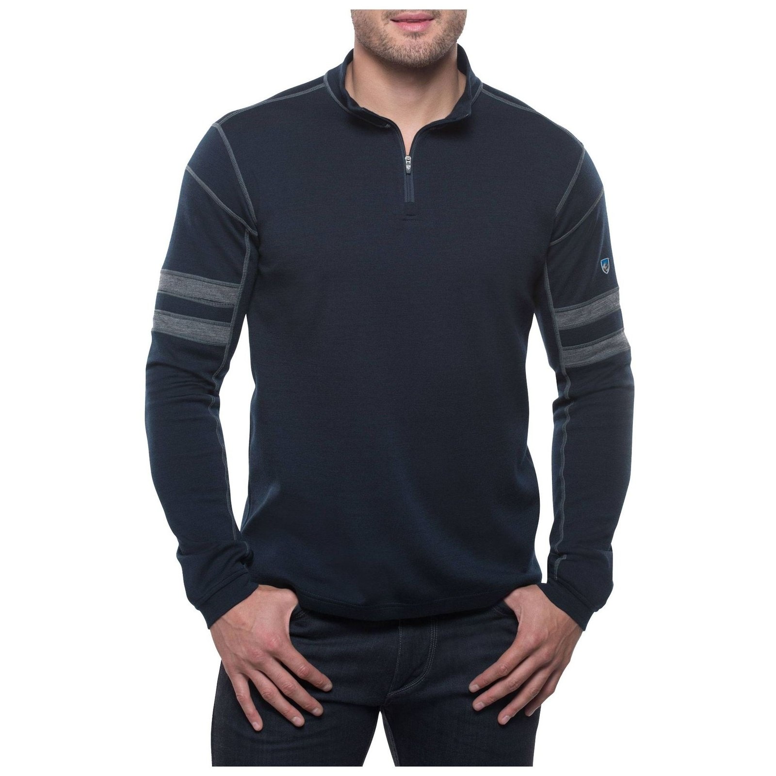 Kuhl Men's Kuhl Team Quarter Zip Sweater Powder7