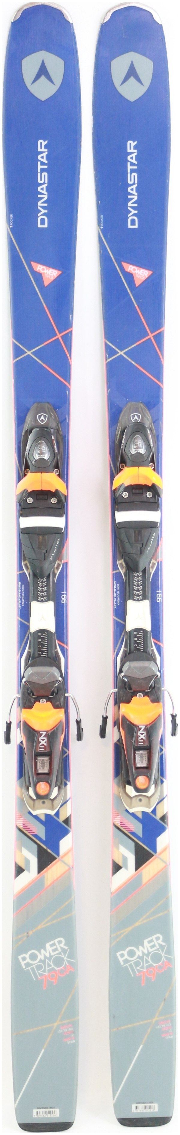 2017, Dynastar, Powertrack 79 CA Fluid Skis with Look NX 11 Fluid Bindings  Used Demo Skis 166cm