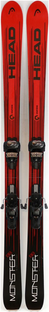 2018 Head Monster 88 184cm Used Demo Skis w Bindings - Powder7