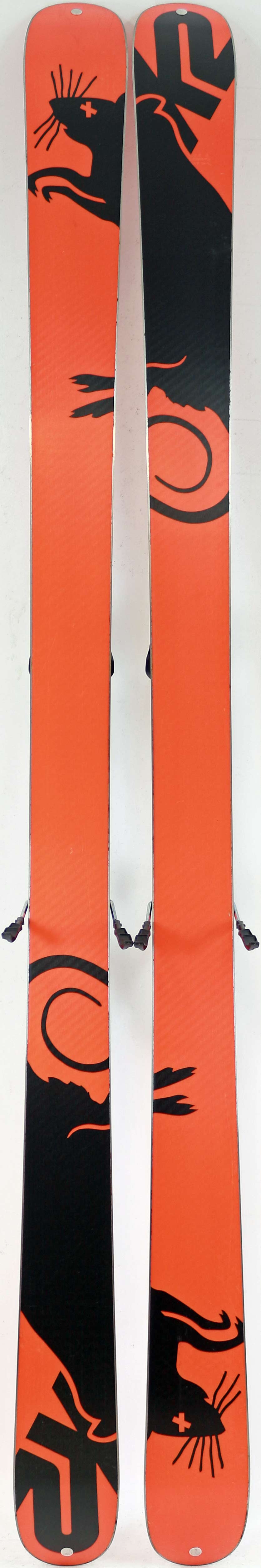2016 K2 Press 169cm Used Demo Skis w Bindings - Powder7