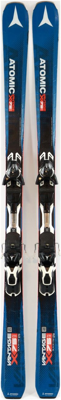 2017 Atomic Vantage X 75 CTI 170cm Used Demo Skis w Bindings - Powder7