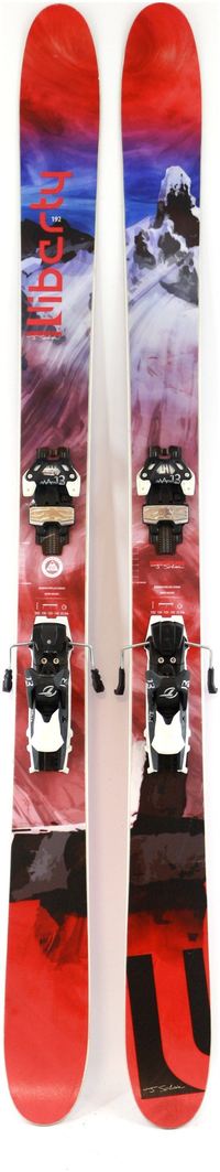 2018 Liberty Schuster Pro 192cm Used Demo Skis w Bindings - Powder7 2018 Liberty Schuster Pro 192cm Used Demo Skis w Bindings - Powder7