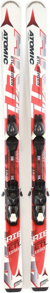 2013 Atomic ETL 155cm Used Demo Skis w Bindings - Powder7