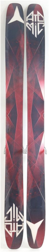2014 Atomic Automatic 117 179cm Used Demo Skis w Bindings - Powder7
