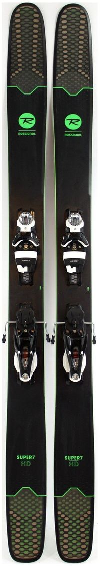 2019 Rossignol Super 7 HD 180cm Used Demo Skis w Bindings - Powder7