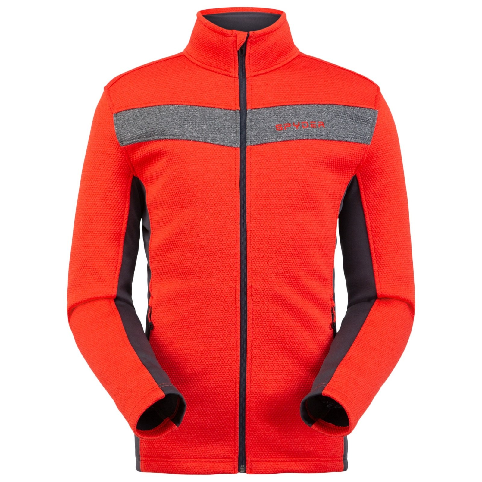 Spyder Encore Full Zip Fleece Jacket Men's Volcano L