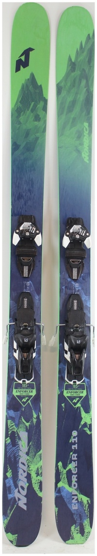 2018 Nordica Enforcer 110 185cm Used Demo Skis w Bindings - Powder7