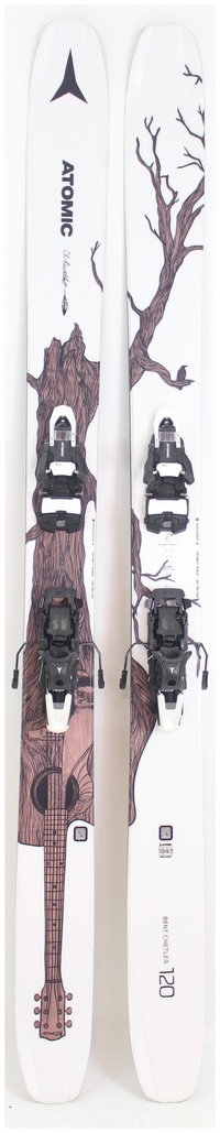 2020 Atomic Bent Chetler 120 AT Setup 184cm Used Demo Skis w