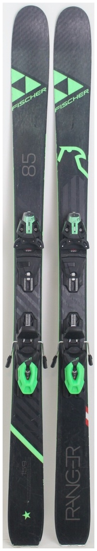 2020 Fischer Ranger 85 159cm Used Demo Skis w Bindings - Powder7