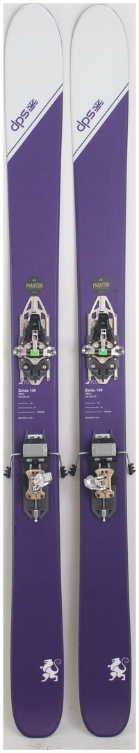 2020 DPS Zelda 106 Tour1 168cm Used Demo Skis w Bindings - Powder7