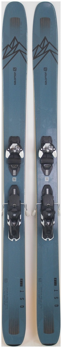 2021 Salomon QST 118 185cm Used Demo Skis w Bindings - Powder7
