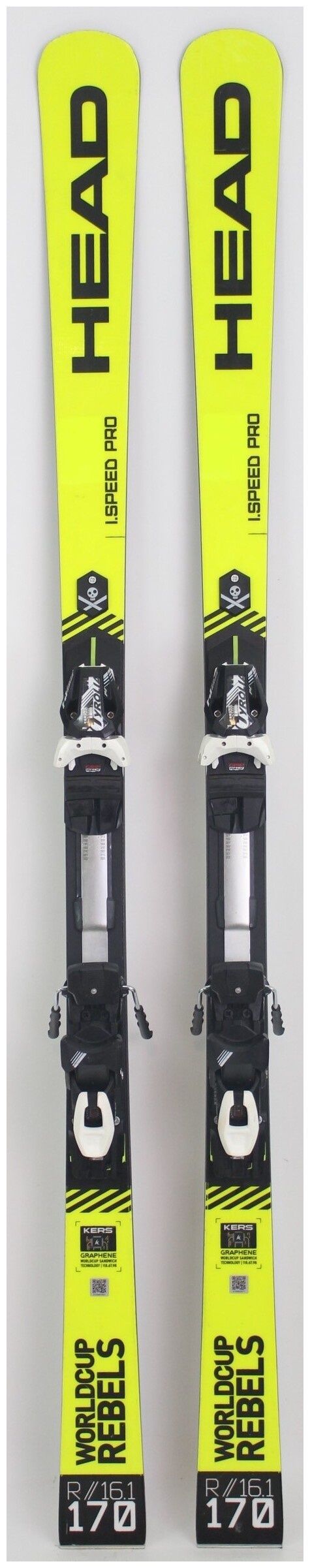2020, Head, World Cup Rebels i.Speed Pro Skis with Tyrolia Freeflex 14 GW  Demo Bindings Used Demo Skis 170cm
