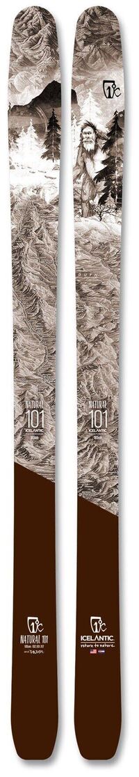 2021 Icelantic Natural 101 171cm Skis - Powder7